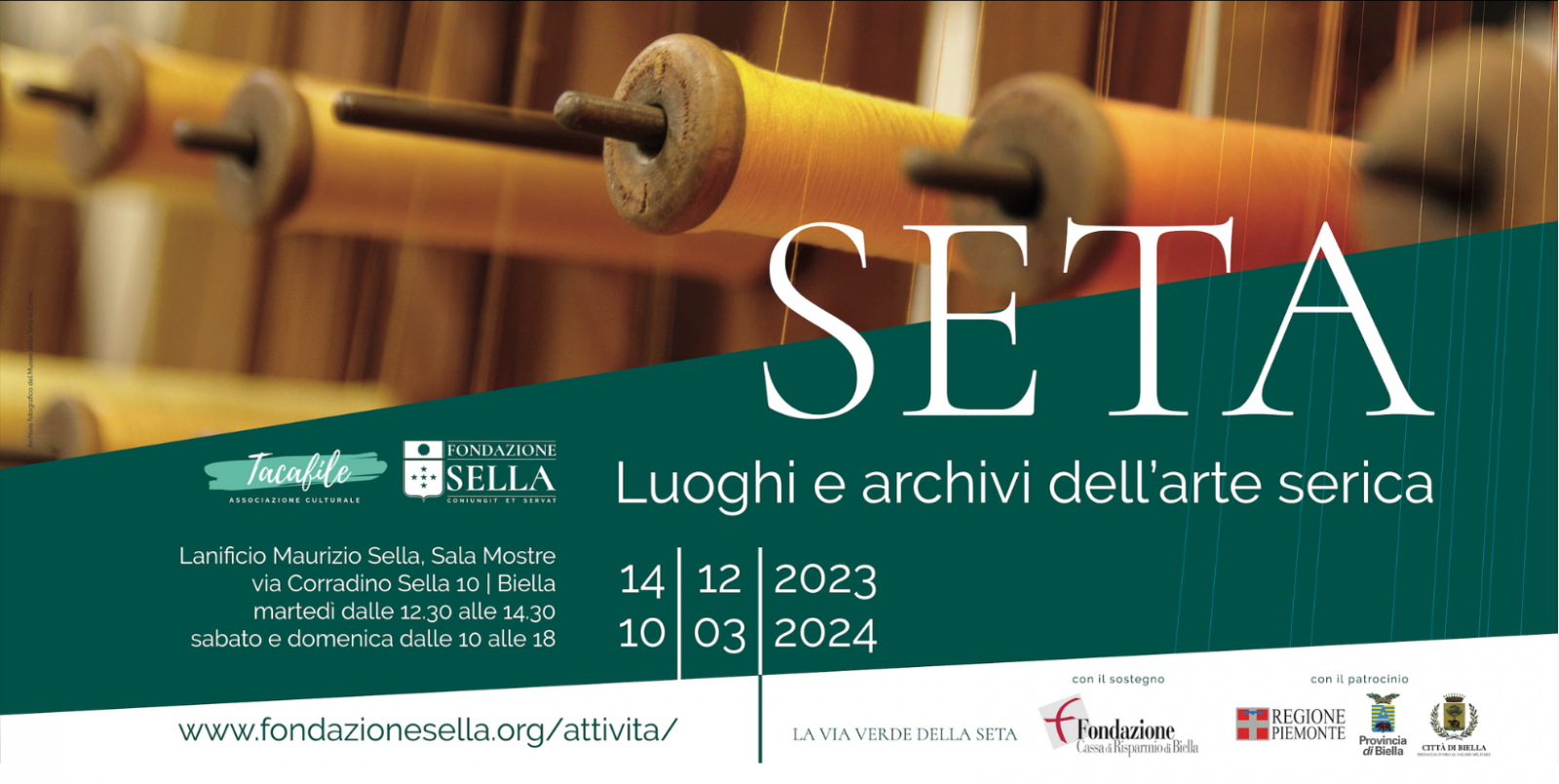 Fuori Museo | Biella: ''SETA - Luoghi e archivi dell'arte serica''